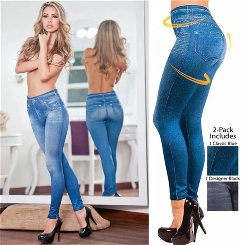 Women’s Body-Shaping High-Stretch Jeggings – Figure-Hugging High-Waist Denim Pants - Ideal Gift For Women