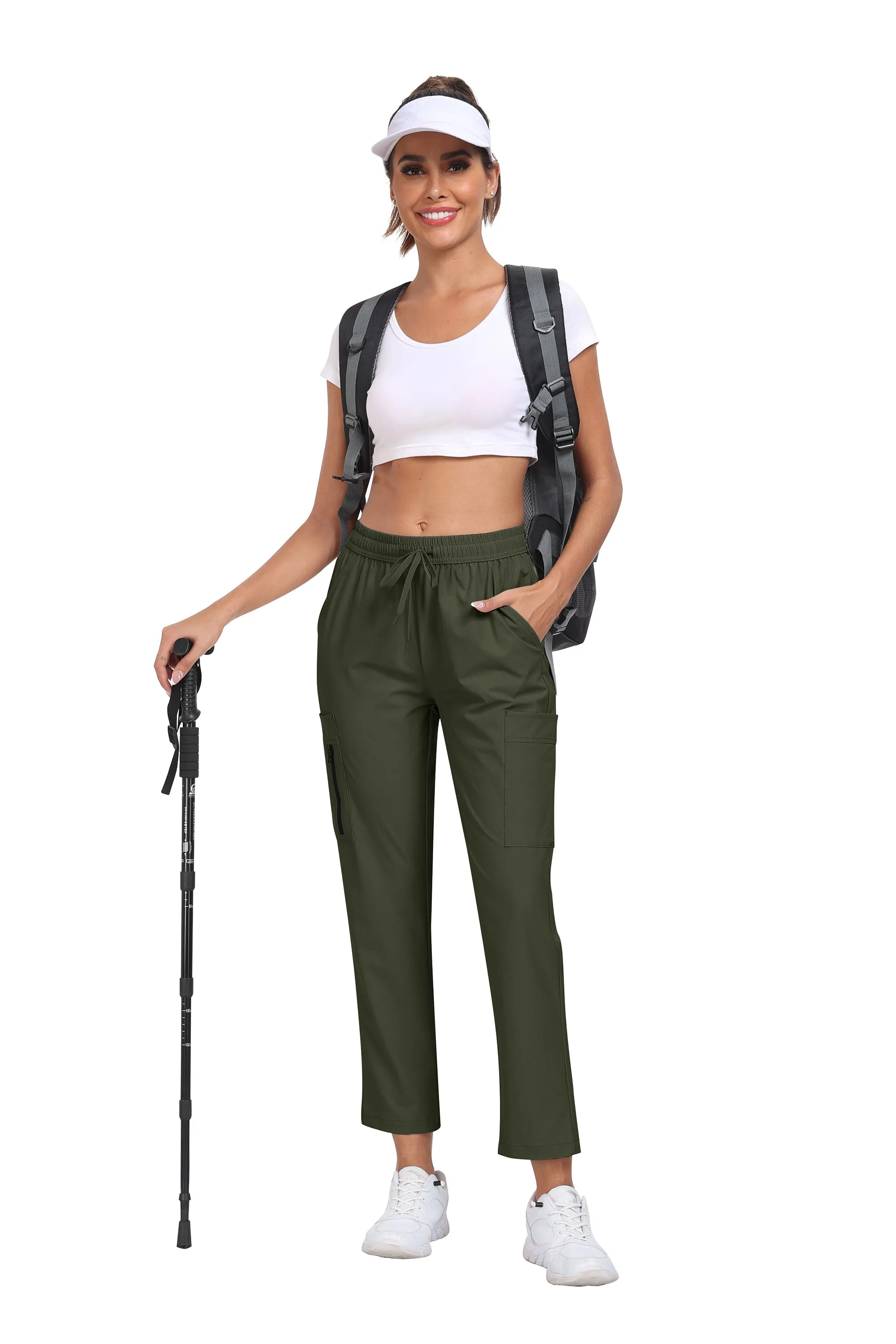 Women's lightweight breathable cargo pants