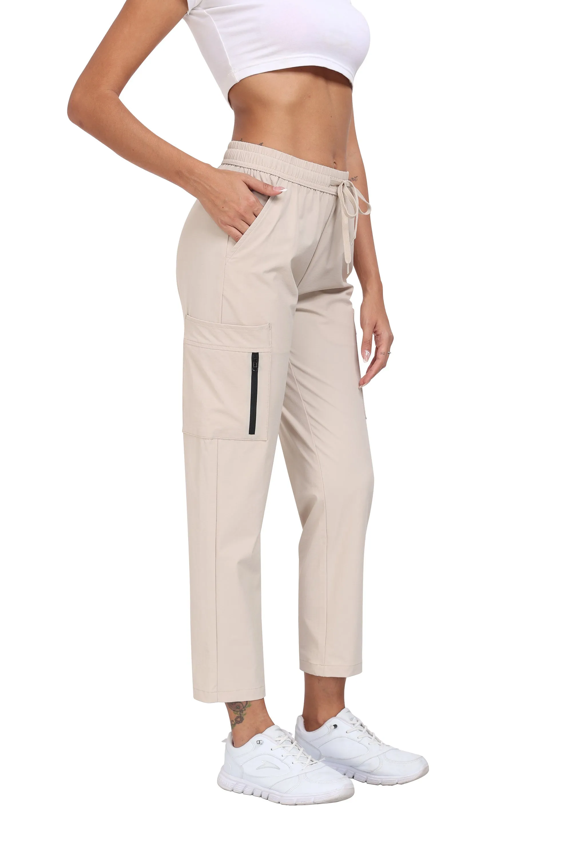 Women's lightweight breathable cargo pants